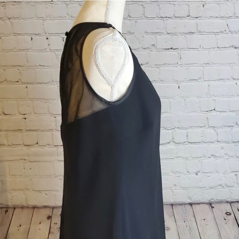 Evan Picone Classic Black dress with beads - Picture 10 of 14